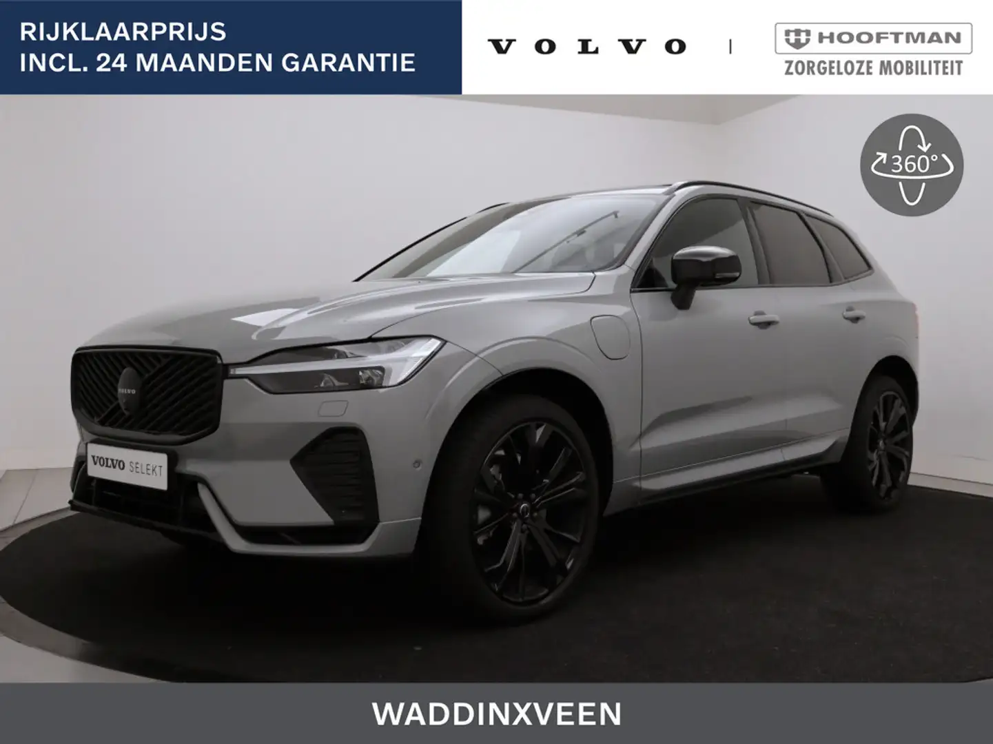 Volvo XC60 T6 PLUG-IN HYBRID PLUS BLACK EDITION *NIEUW MODEL* Gris - 1