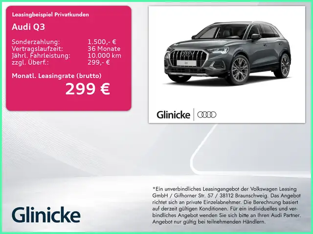 2025 Audi Q3 in Grey for sale