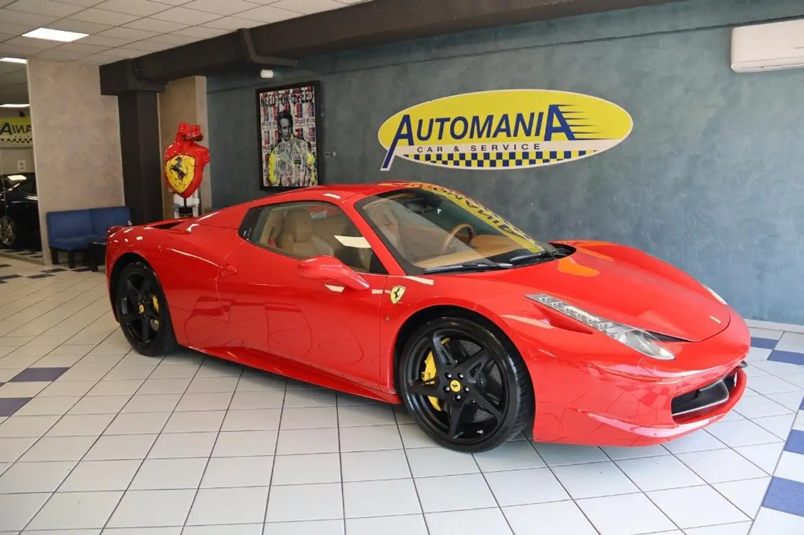 Ferrari 458 Spider DCT Rouge - 2