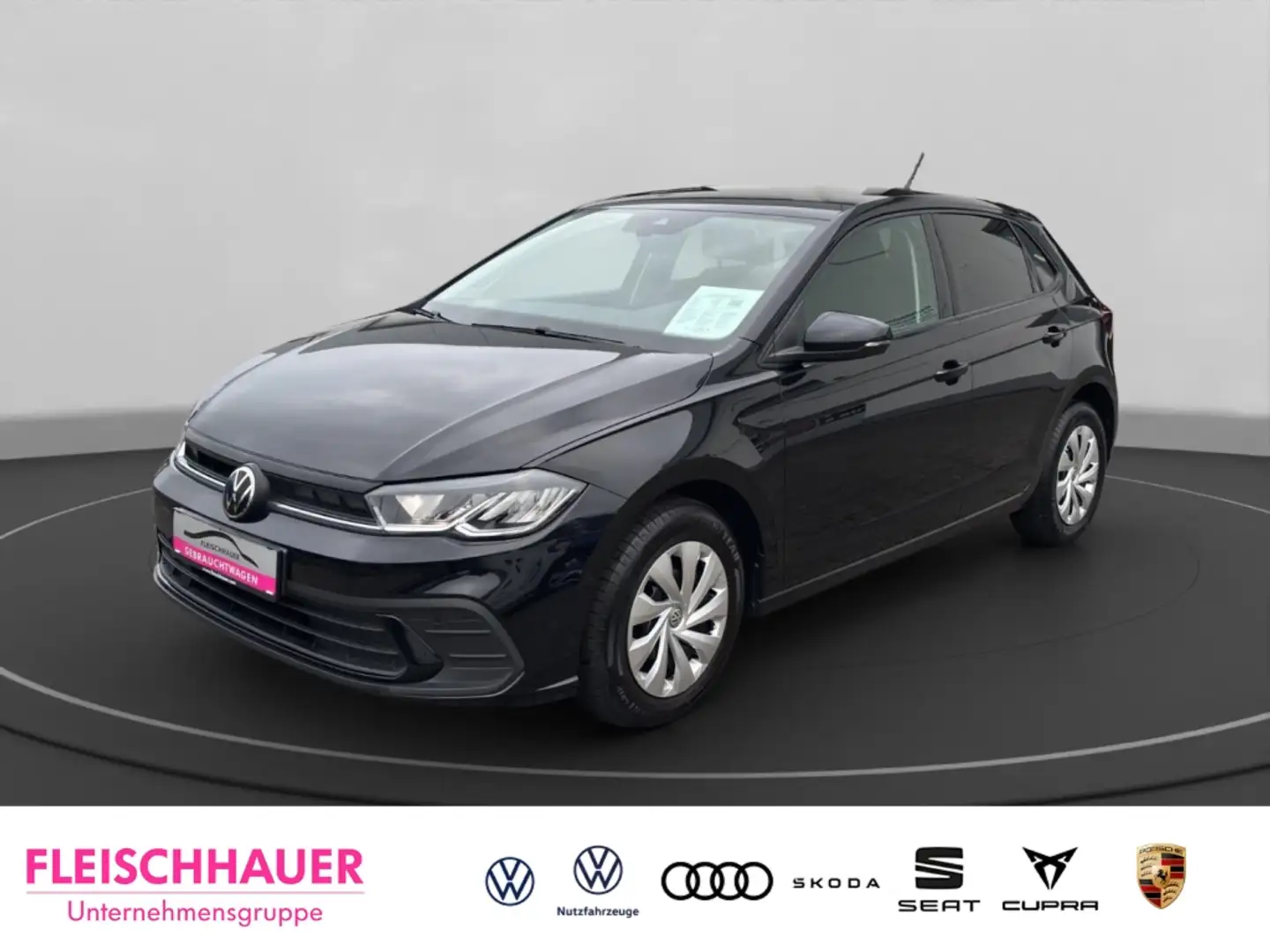 Volkswagen Polo VI TSI 1.0 Life+KLIMAAUT+ACC+DAB+SHZ+LED Schwarz - 1
