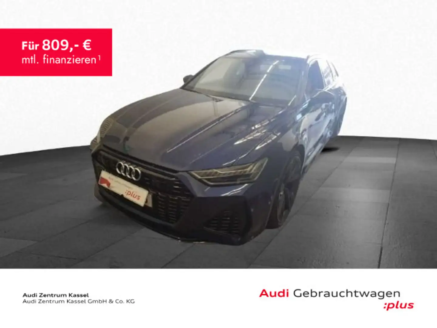 Audi RS6 Av. 4.0 TFSI qu. Laser B&O Pano HuD Keramik Blau - 1