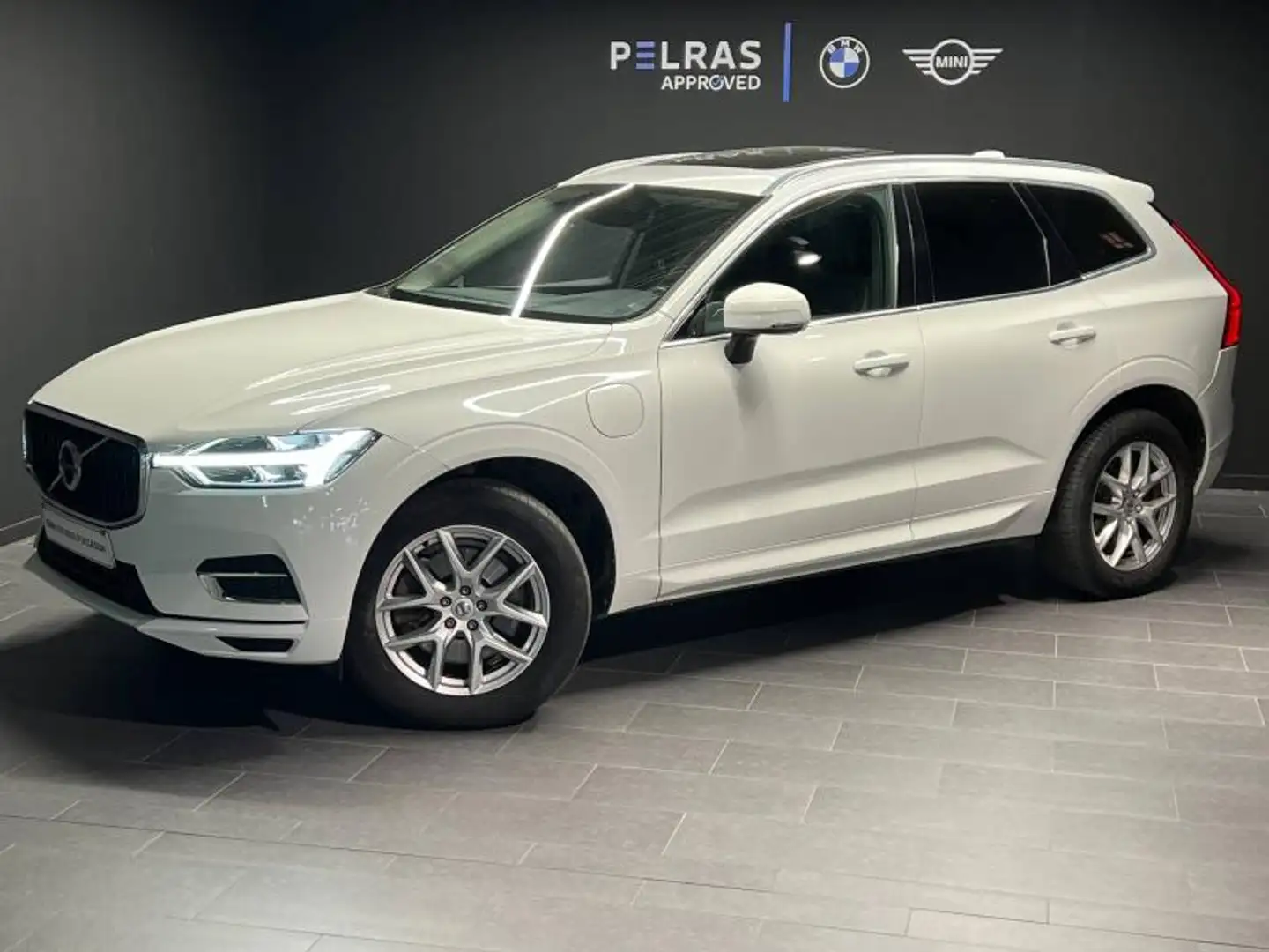Volvo XC60 T8 Twin Engine 303 + 87ch Business Executive Geart Blanc - 1