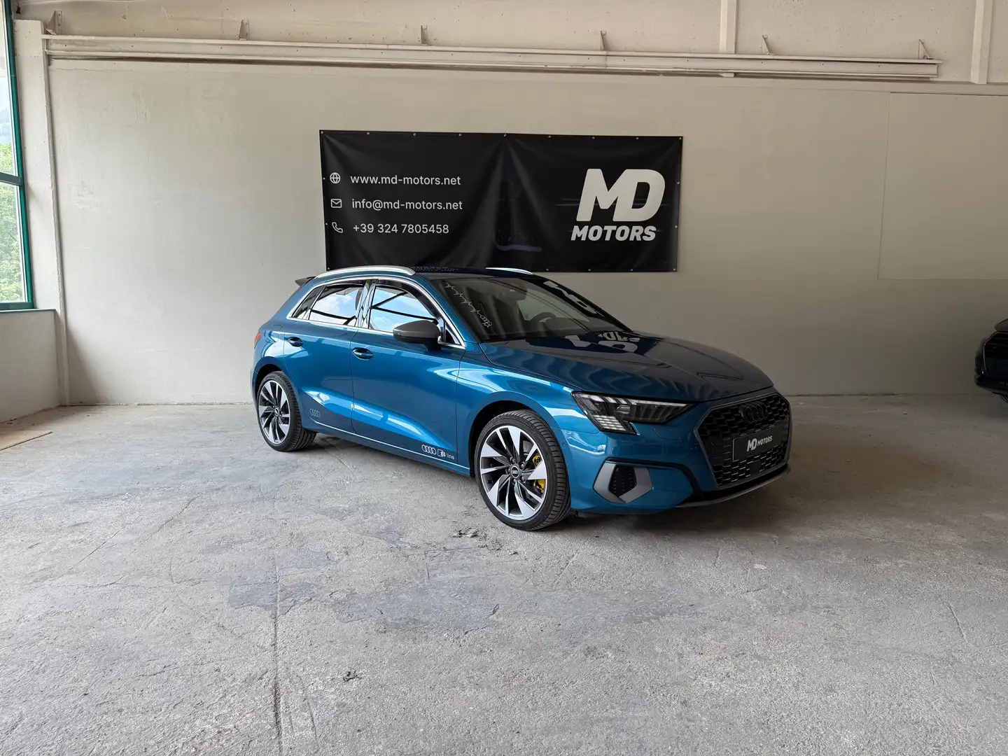 Audi A3 A3 Sportback 35 2.0 tdi S line Edition s-tronic Blu/Azzurro - 1