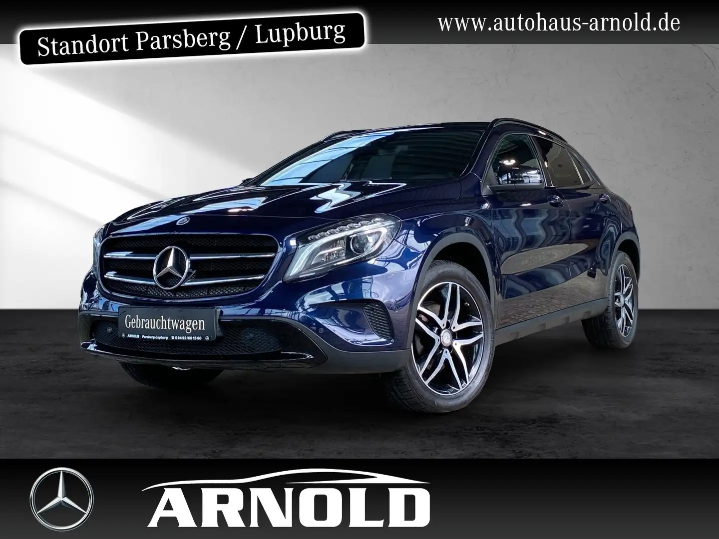Mercedes-Benz GLA 220 GLA 220 d 4M Urban Night SCORE AHK ILS el-Klappe Blau - 1