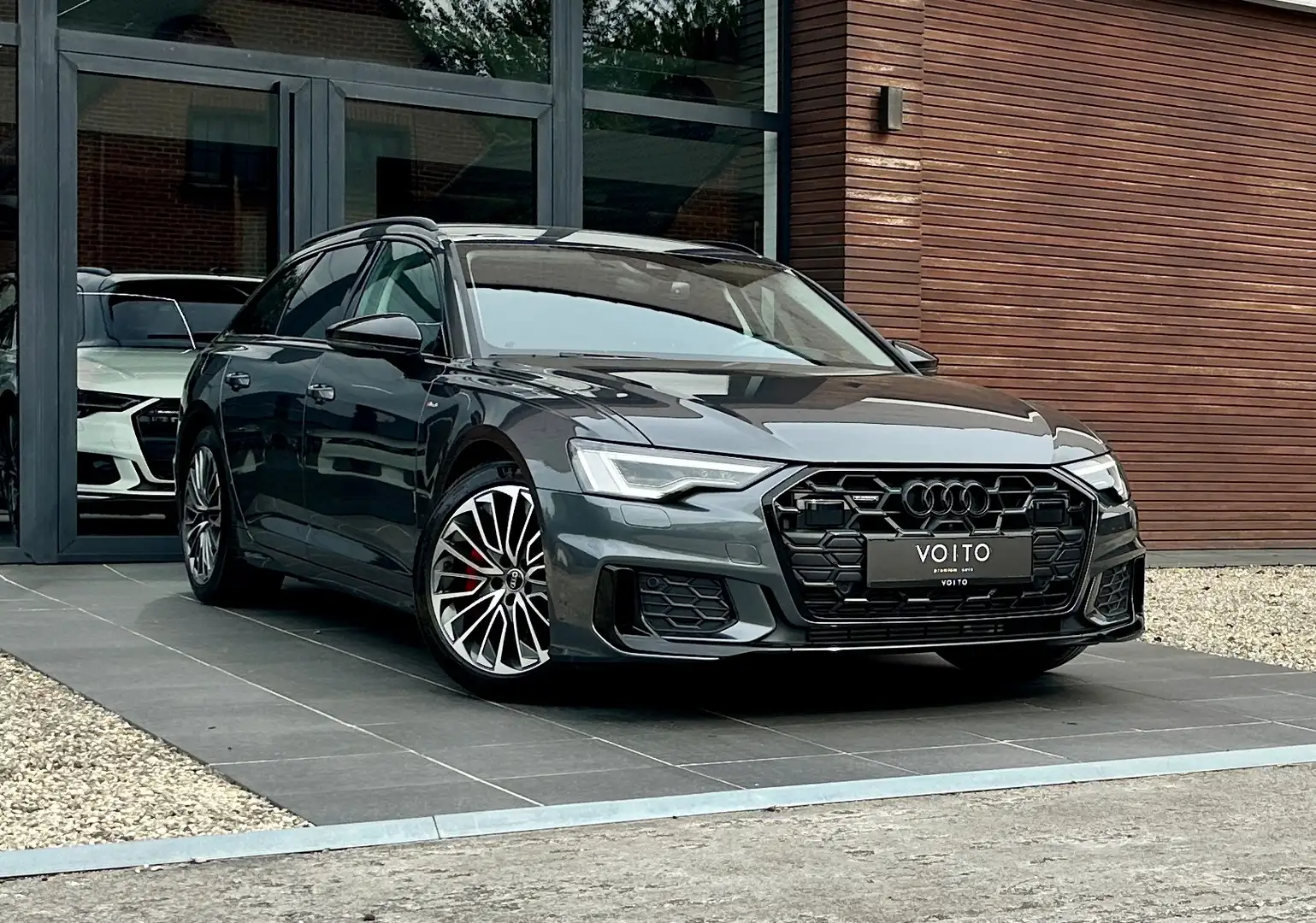 Audi A6 Avant 55TFSIe quattro S-LINE COMP/HuD/360CAM/ACC Gris - 1