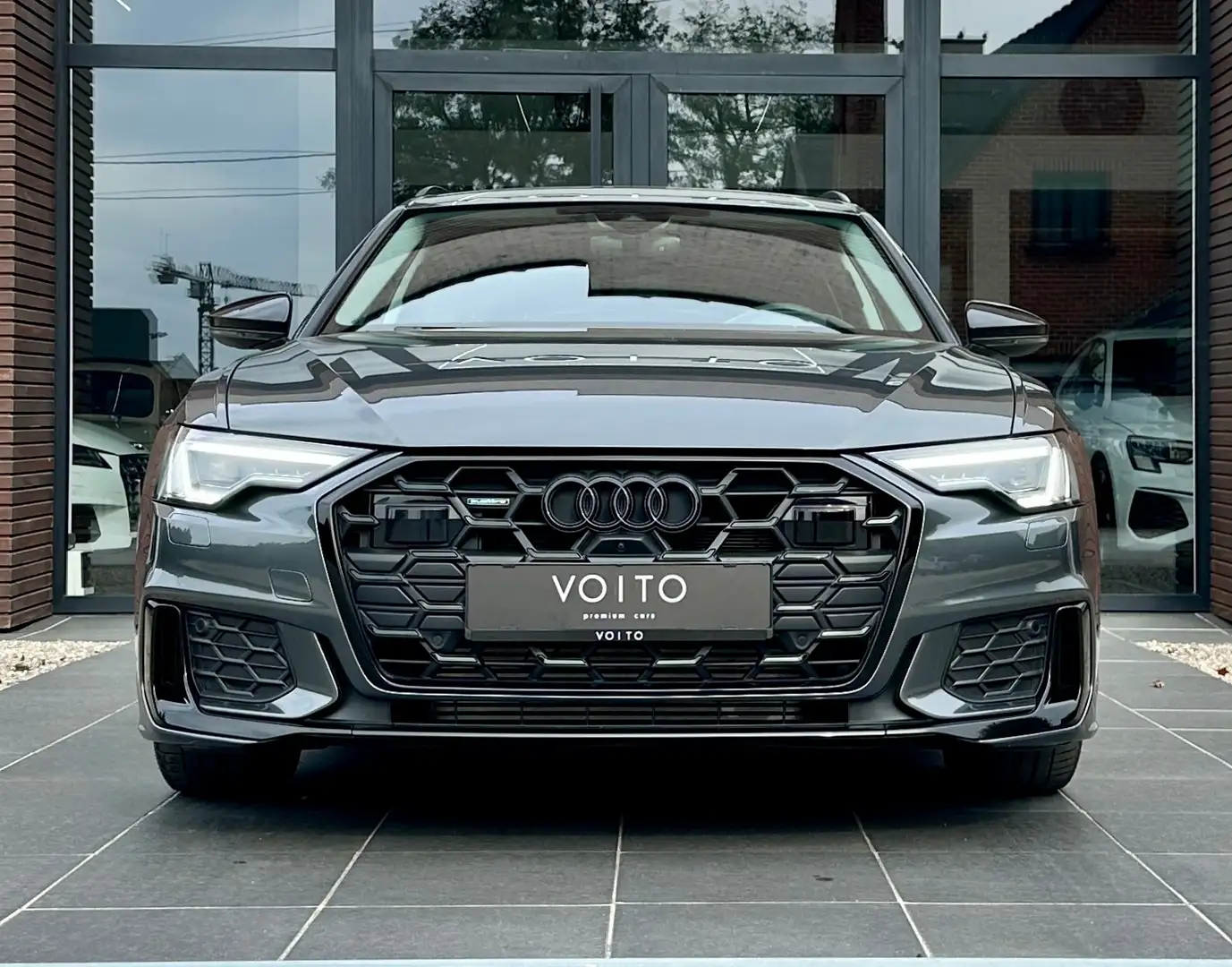 Audi A6 Avant 55TFSIe quattro S-LINE COMP/HuD/360CAM/ACC Gris - 2