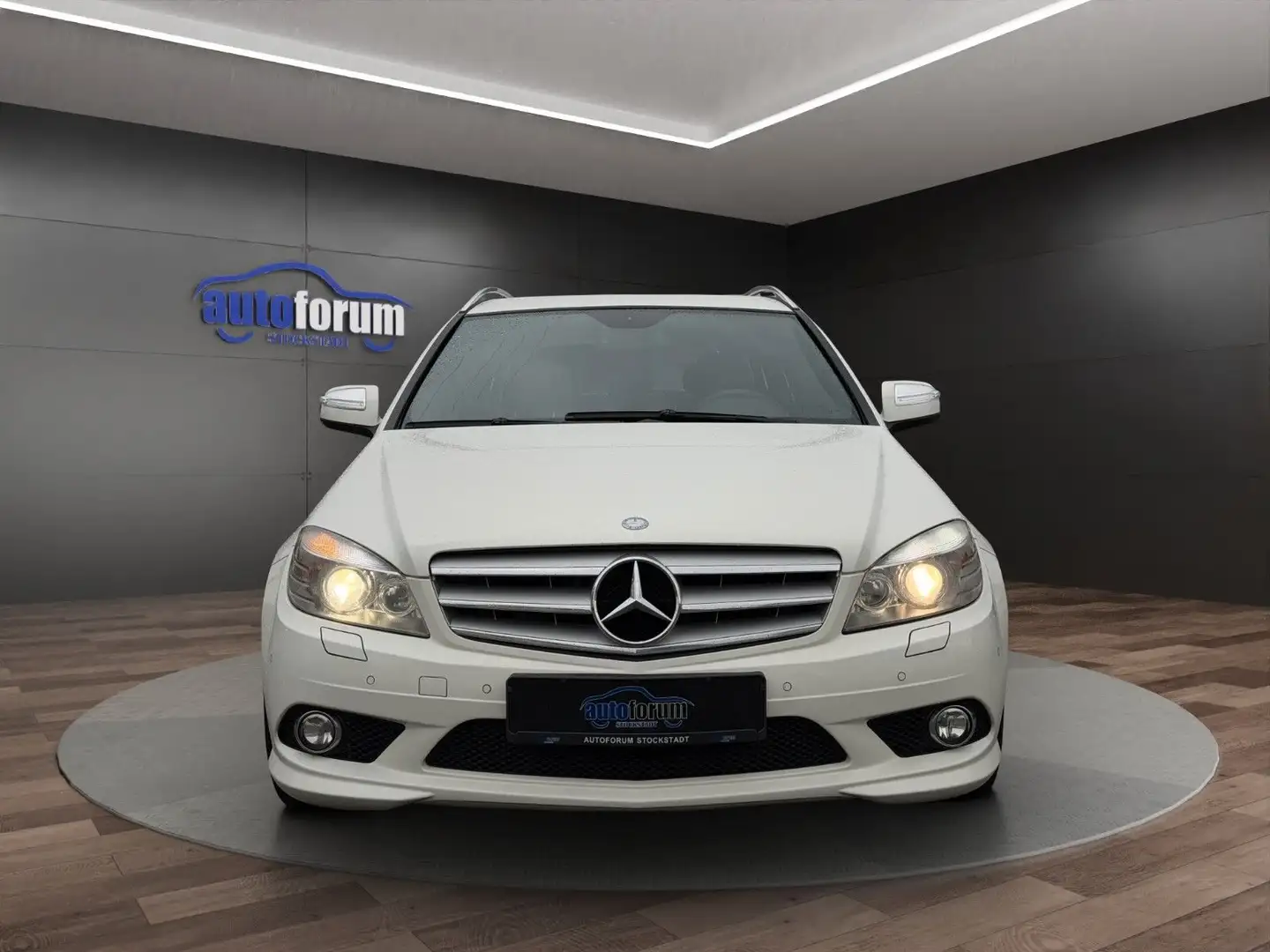 Mercedes-Benz C 320 T CDI AMG°AUTOMATIK°NAVI°TEMPOMAT°PDC Blanc - 2
