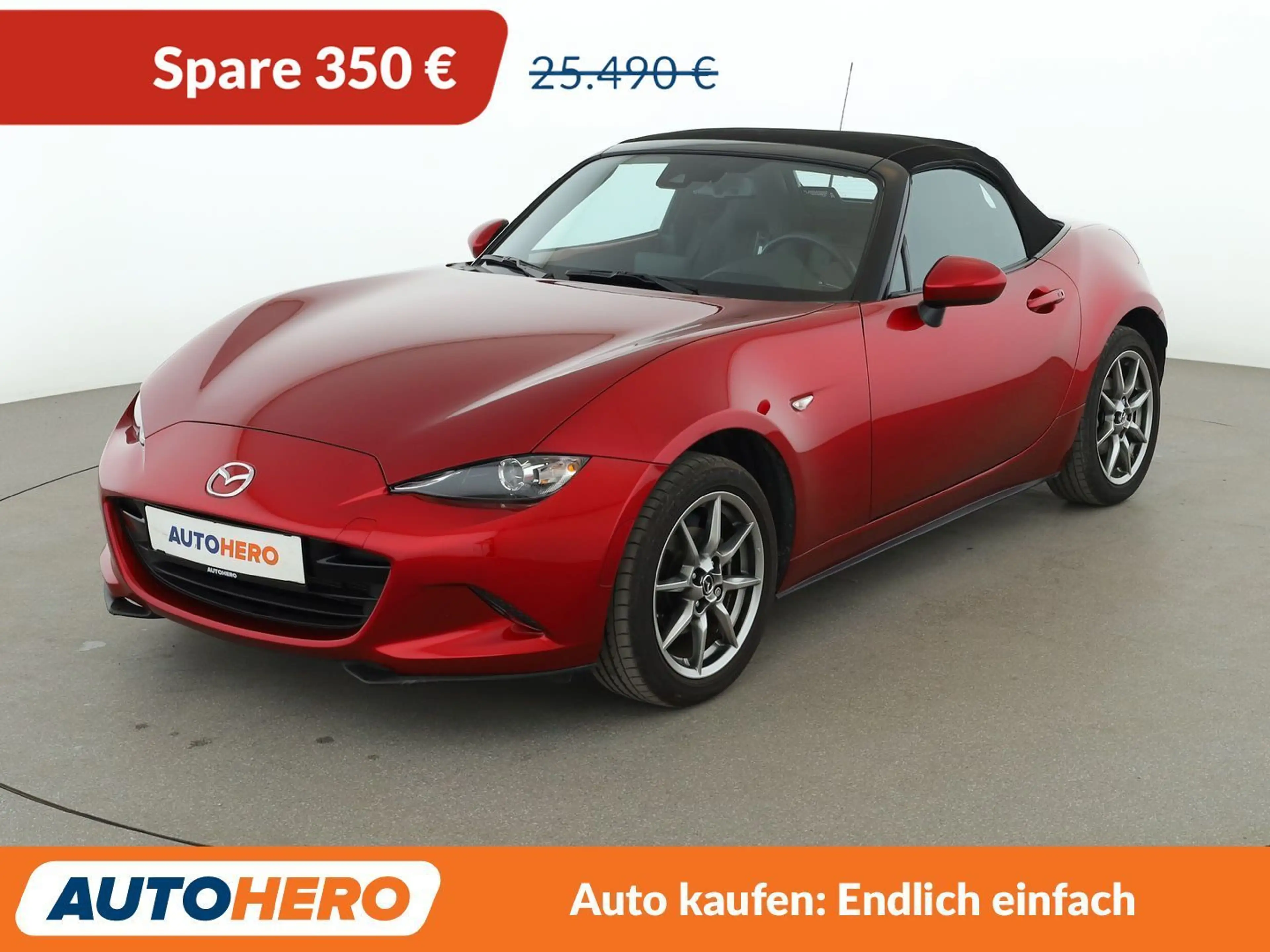 Mazda MX-5 1.5 Exclusive-Line *NAV*TEMPO*CAM*PDC*SHZ*ALU*