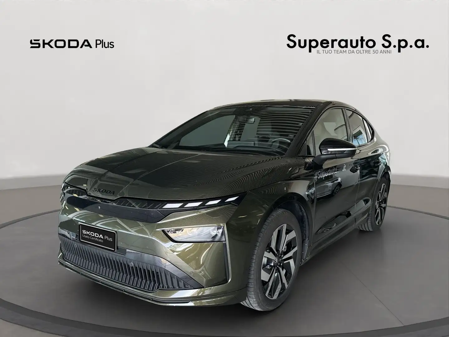 Skoda Enyaq Enyaq Coupé 85 Sportline Verde - 1