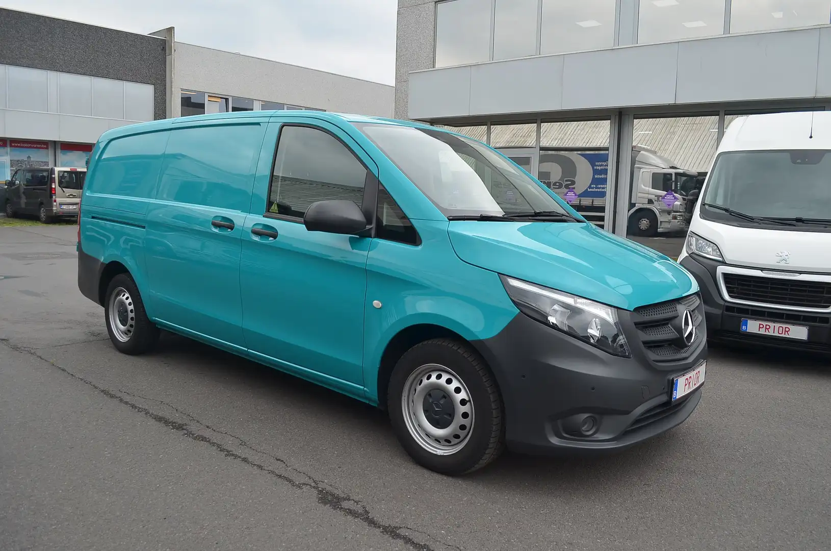 Mercedes-Benz Vito (€19.000 exBTW) 114 CDI 2.0 Lang 9G eur6d Groen - 1