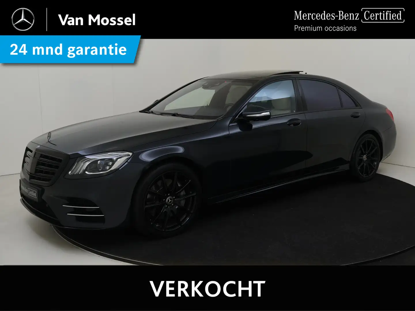 Mercedes-Benz S 560 E Lang Premium Plus /AMG /Panoramadak / Night pakket Bleu - 1