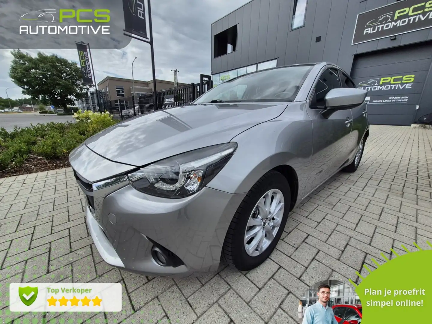 Mazda 2 2 SKYACTIV-G / AUTOMAAT / 12 MAANDEN WAARBORG Gris - 1