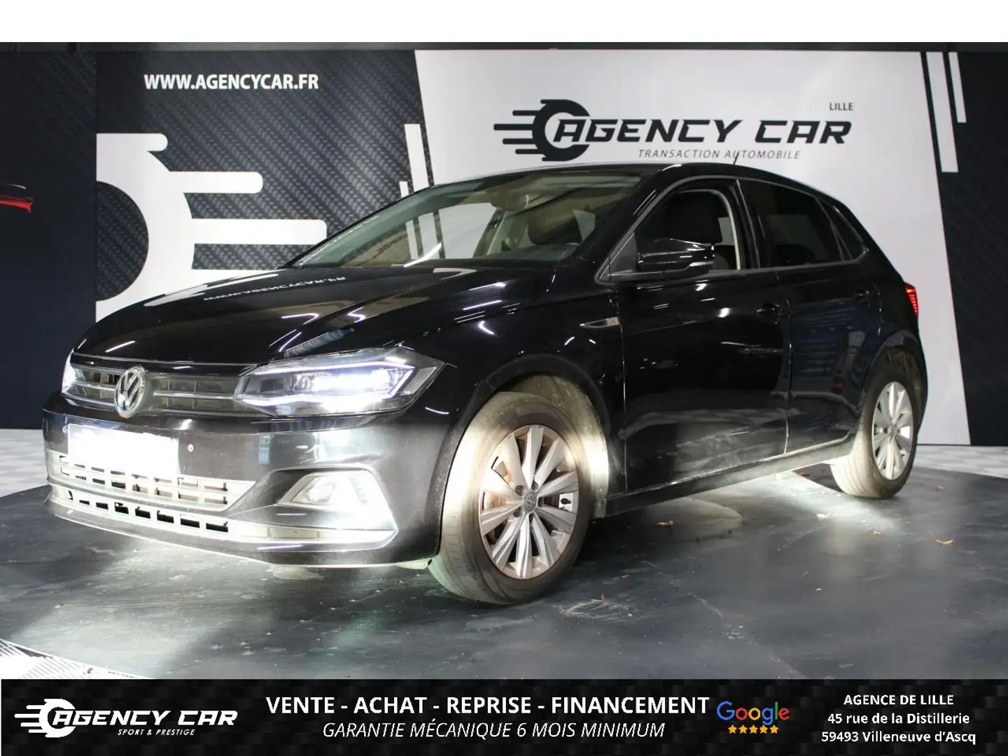 Volkswagen Polo Polo 1.0 TSI - 95 VI AW Copper Line PHASE 1 Schwarz - 1