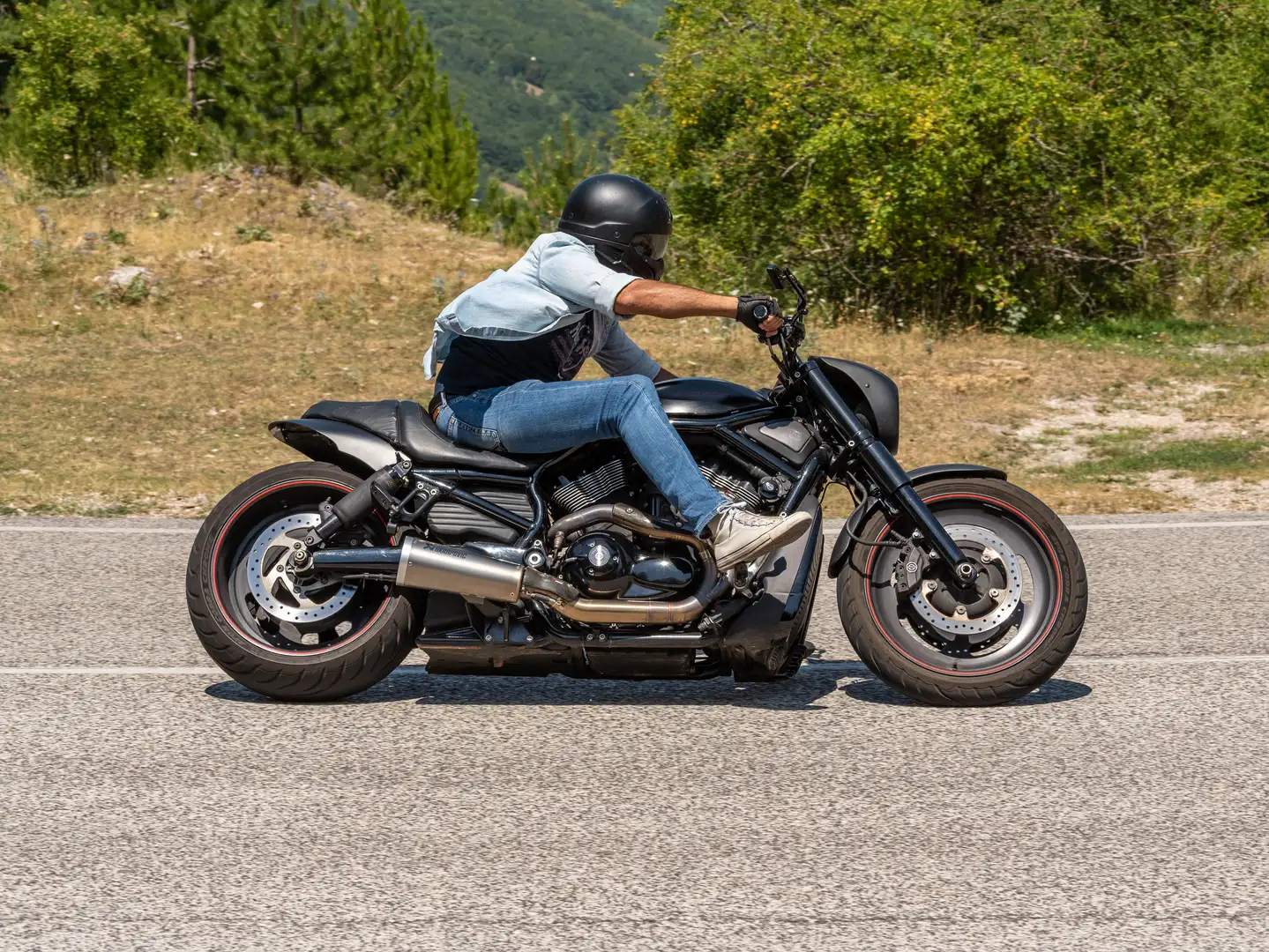 Harley-Davidson Night Rod Special-Motore Porsche Nero - 2