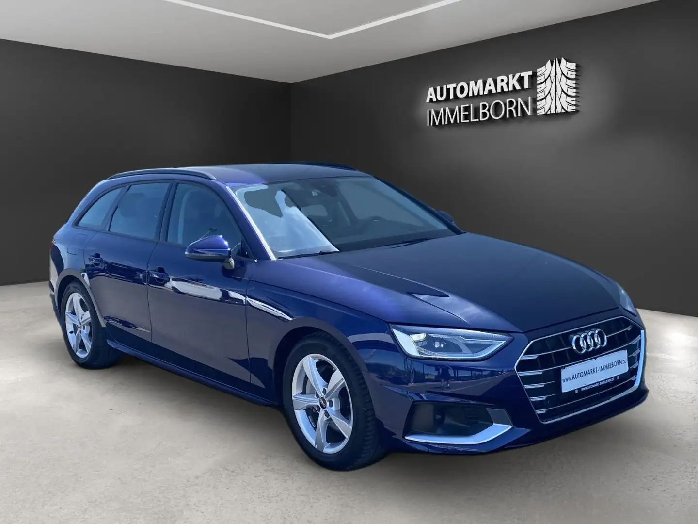 Audi A4 204ps advanced Kamera*LED*Navi*HUD*Sound Blau - 1