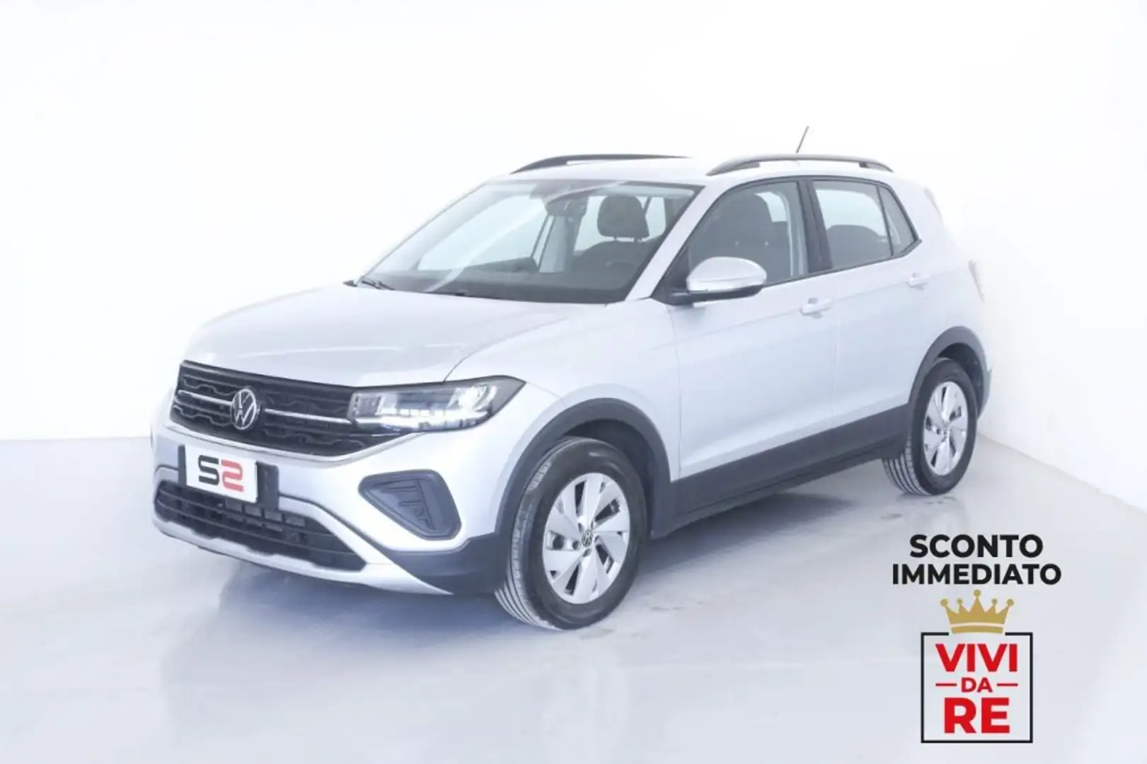 Volkswagen T-Cross 1.0 TSI 115 CV DSG Life *SCONTO IMMEDIATO* Argento - 1