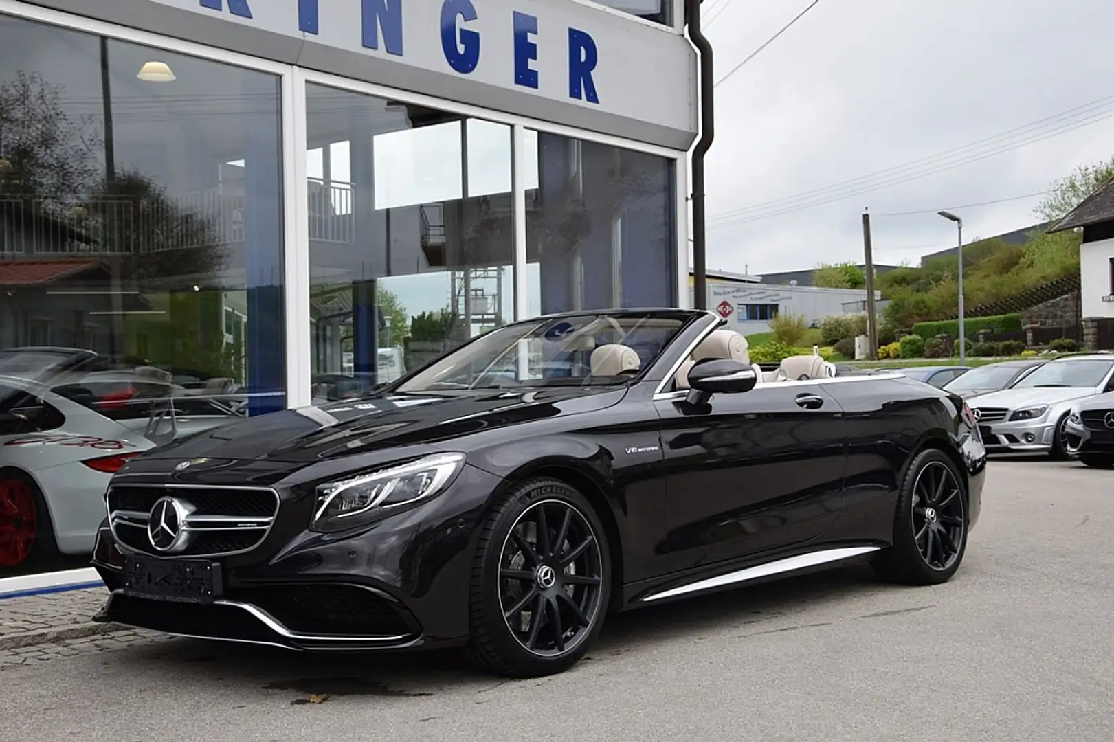 Mercedes-Benz S 63 AMG 4MATIC Cabrio Aut. *AMG Drivers Package*Fahrass... Negro - 2
