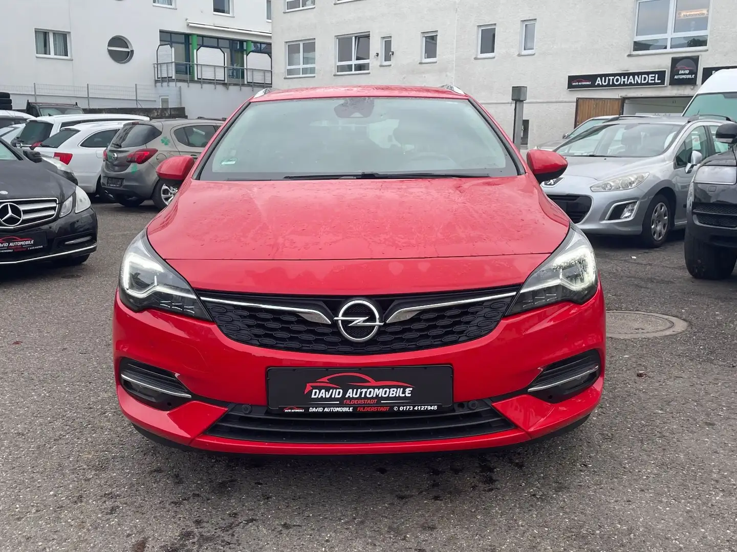 Opel Astra K Tourer 1.2*ALU/NAVI/EURO6/2.HAND/LED* Rouge - 2