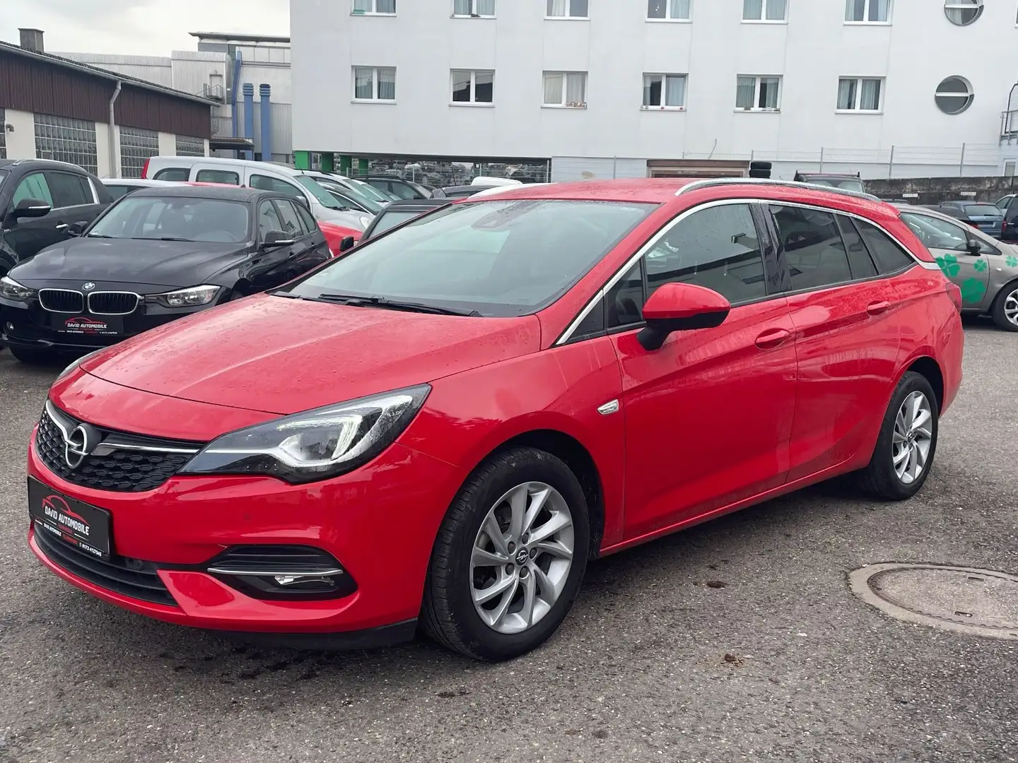 Opel Astra K Tourer 1.2*ALU/NAVI/EURO6/2.HAND/LED* Rouge - 1