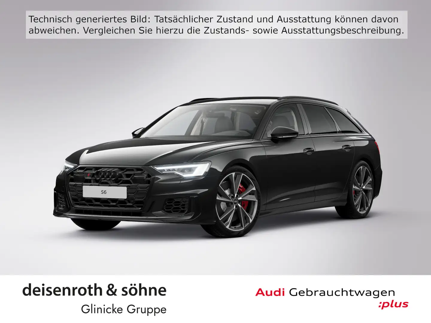 Audi S6 TDI AHK/Matrix/S-Sitz/21"/Kam/SHZ/Nav/M Schwarz - 1