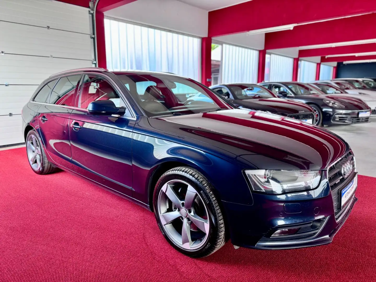 Audi A4 3.0TDI Avant quattro ACC Leder Automatik Navi Blau - 2