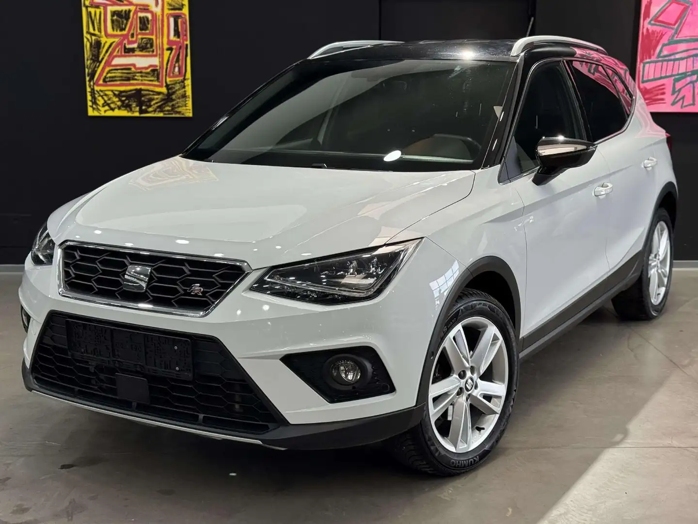 SEAT Arona DSG*FR*2.Hand*Automatik*NAVI*TÜV NEU*Winte Weiß - 1