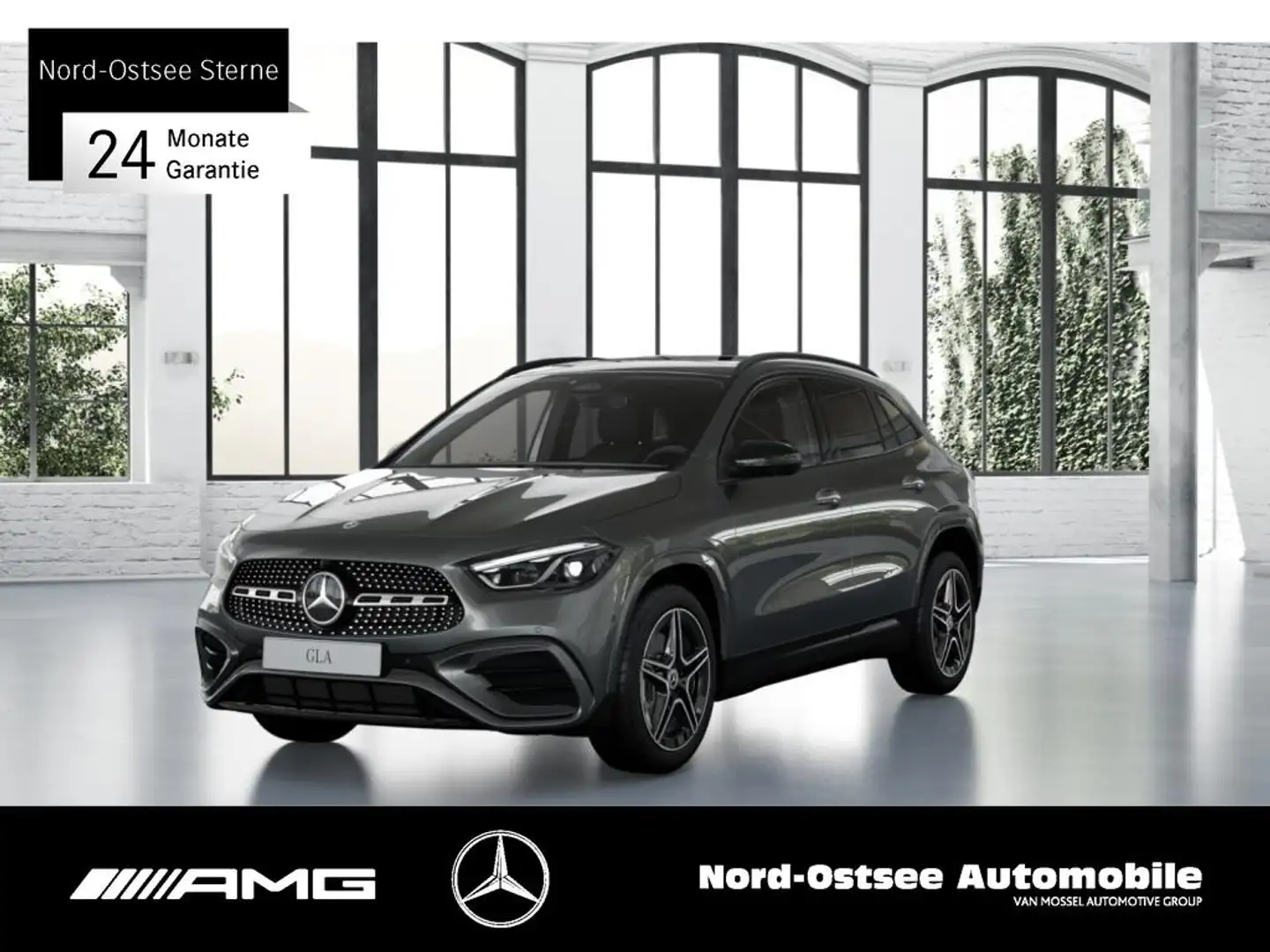 Mercedes-Benz GLA 200 d AMG LINE EDITION 360 AHK KAMERA PANO Grau - 1
