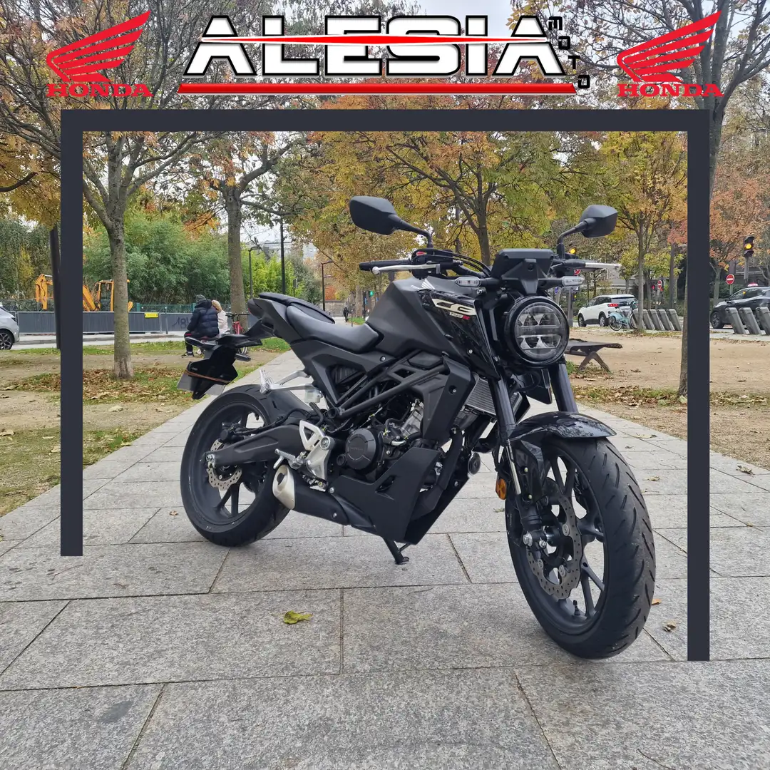 Honda CB 125 Bleu - 1