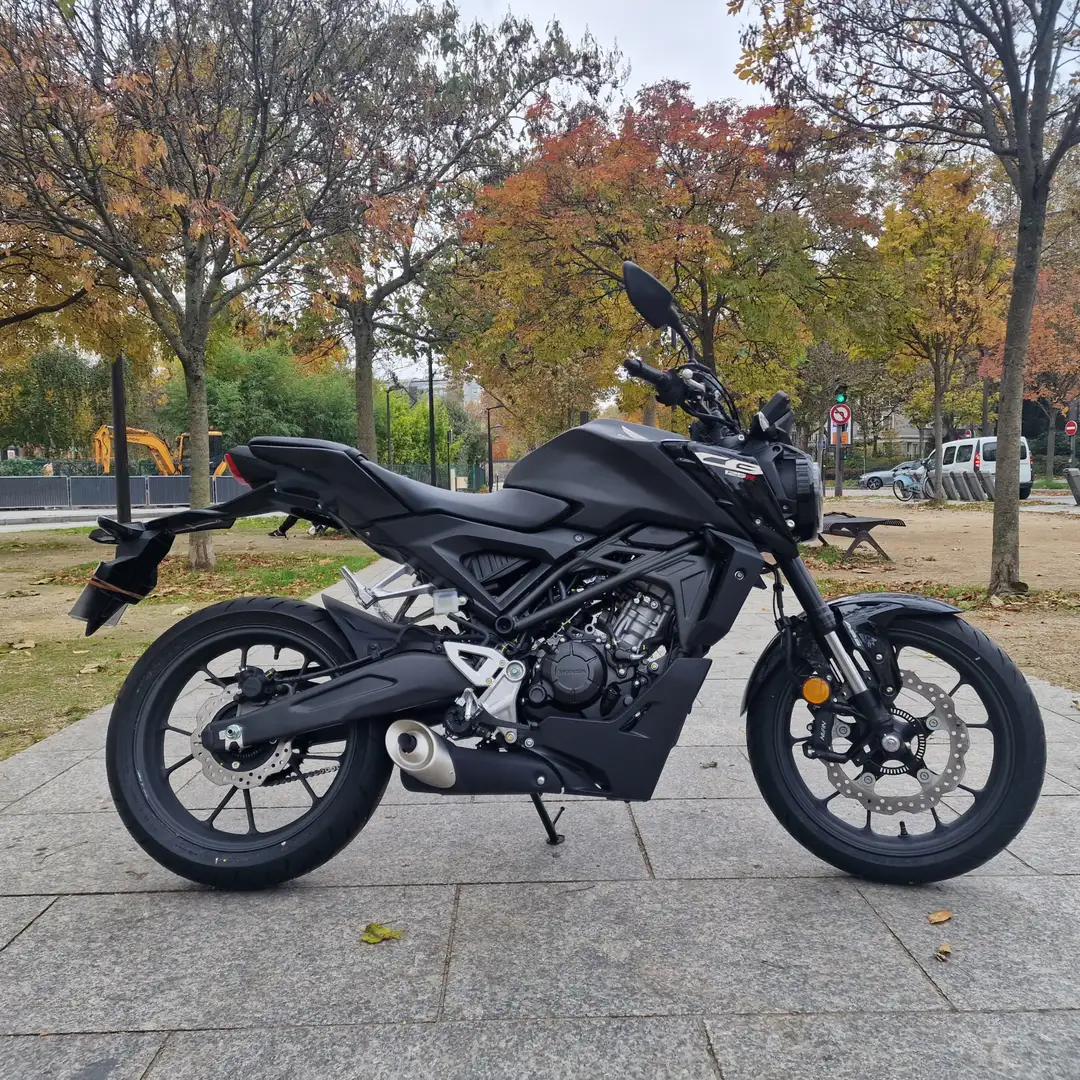 Honda CB 125 Bleu - 2