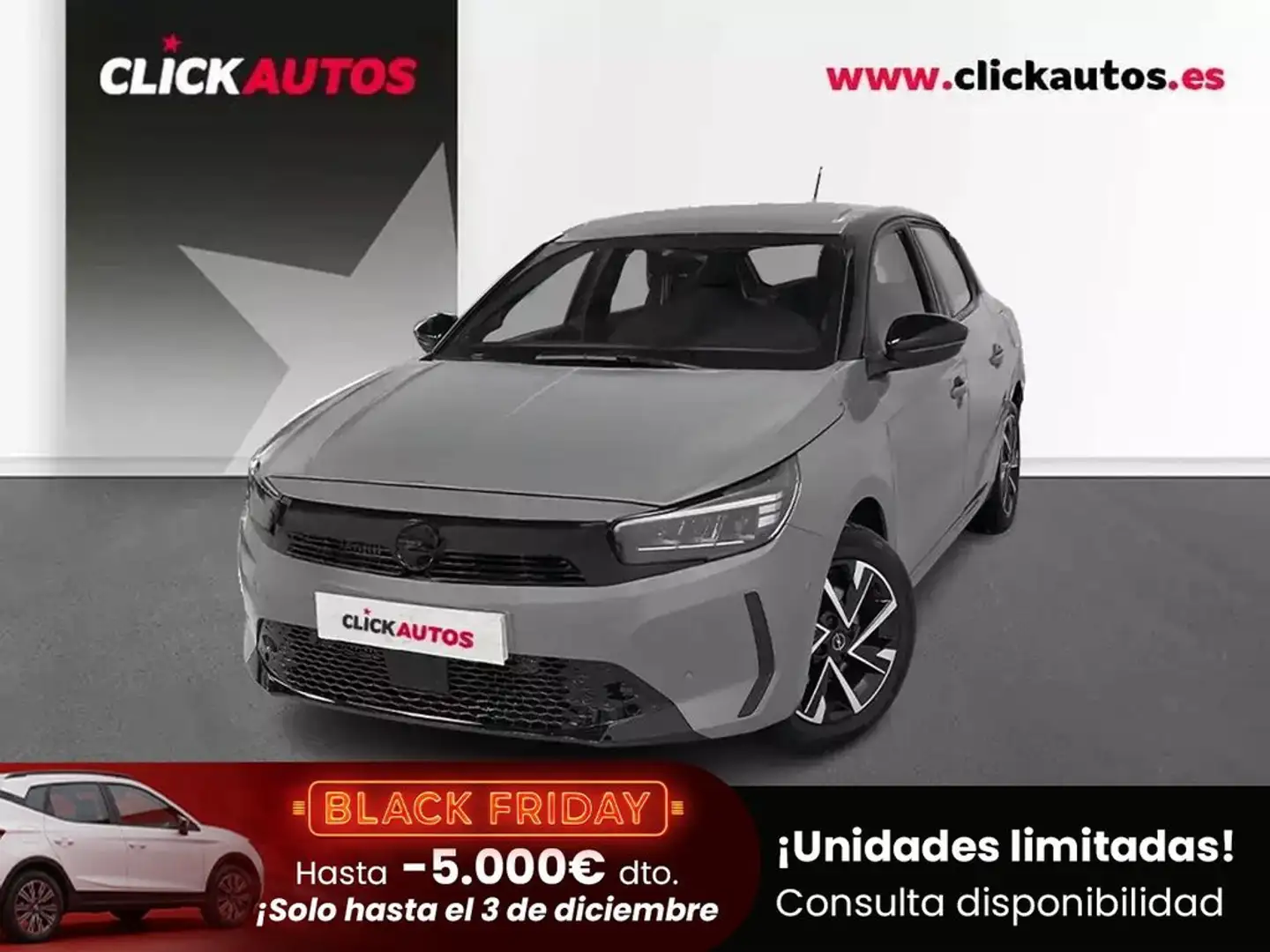 Opel Corsa 1.2 XHL 100CV GS Gris - 1