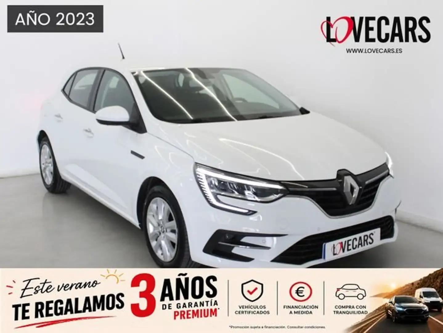 Renault Megane 1.5dCi Blue Business 85kW Blanco - 1