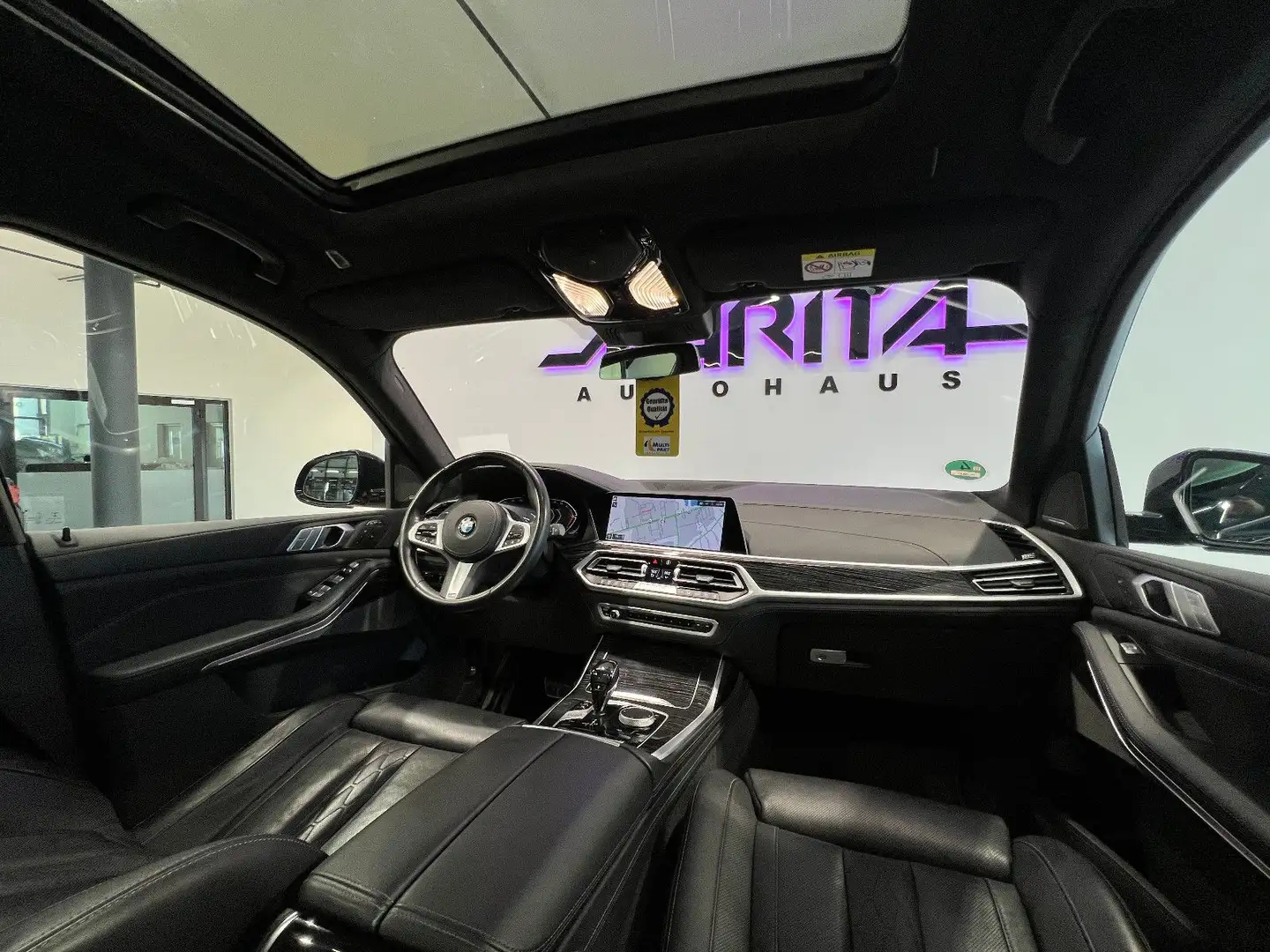 BMW X7 40d M-PAKET|7-SITZ|HUD|SOFT|LUFT|3D|H&K|LASER Schwarz - 2
