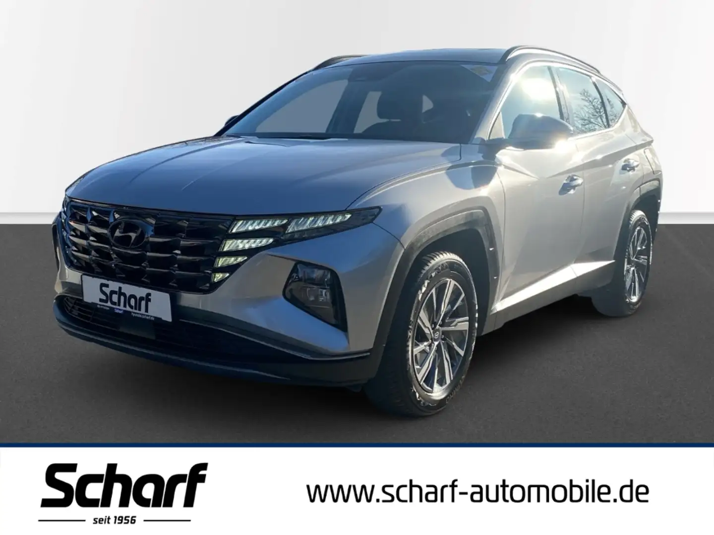 Hyundai TUCSON Select 2WD Hybrid Navi Digitales Cockpit Silber - 1