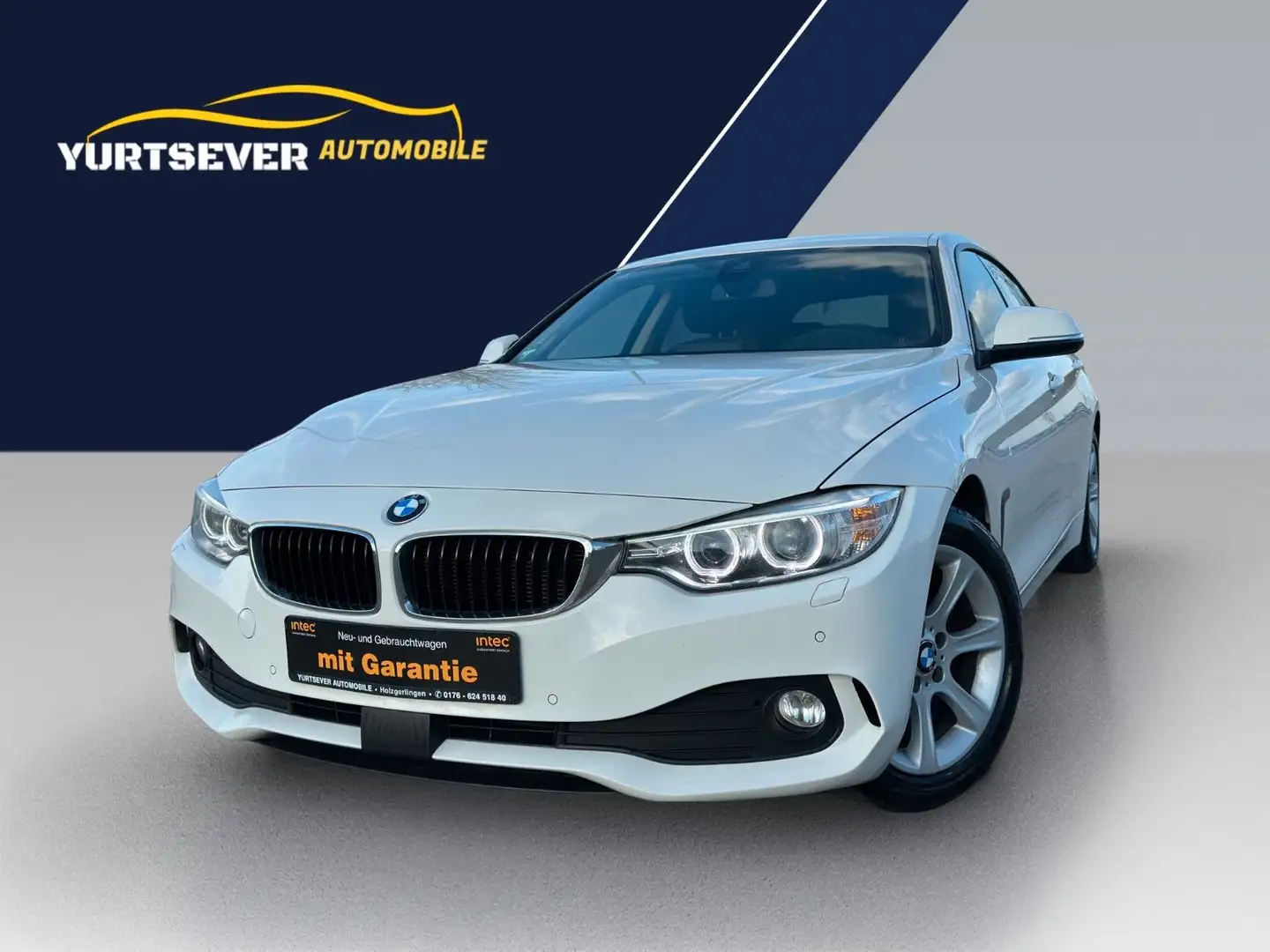 BMW 420 4 Gran Coupe 420d*H&K*SPORTLINE*LED*NAVI*ALU*EFH Weiß - 1