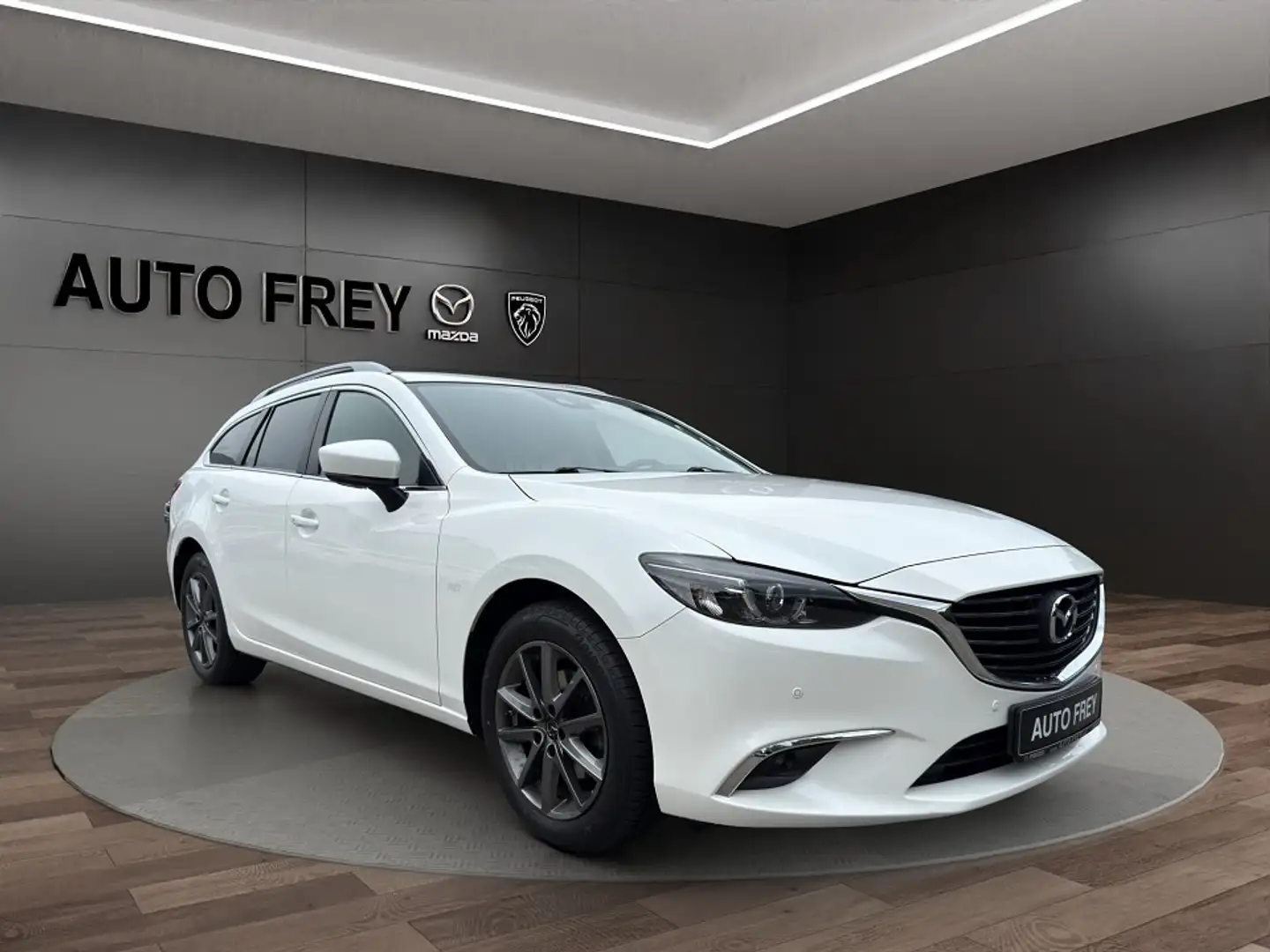 Mazda 6 165PS Kizoku AT+ AHK+KLIMA+NAVI+SITZHEIZUNG+LENKRA Weiß - 1