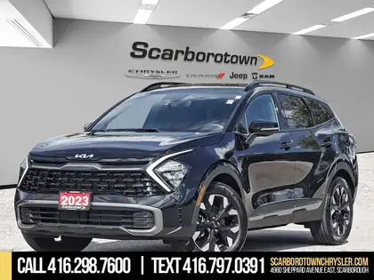 Black 2023 Kia Sportage SUV / Crossover All-Wheel Drive Automatic