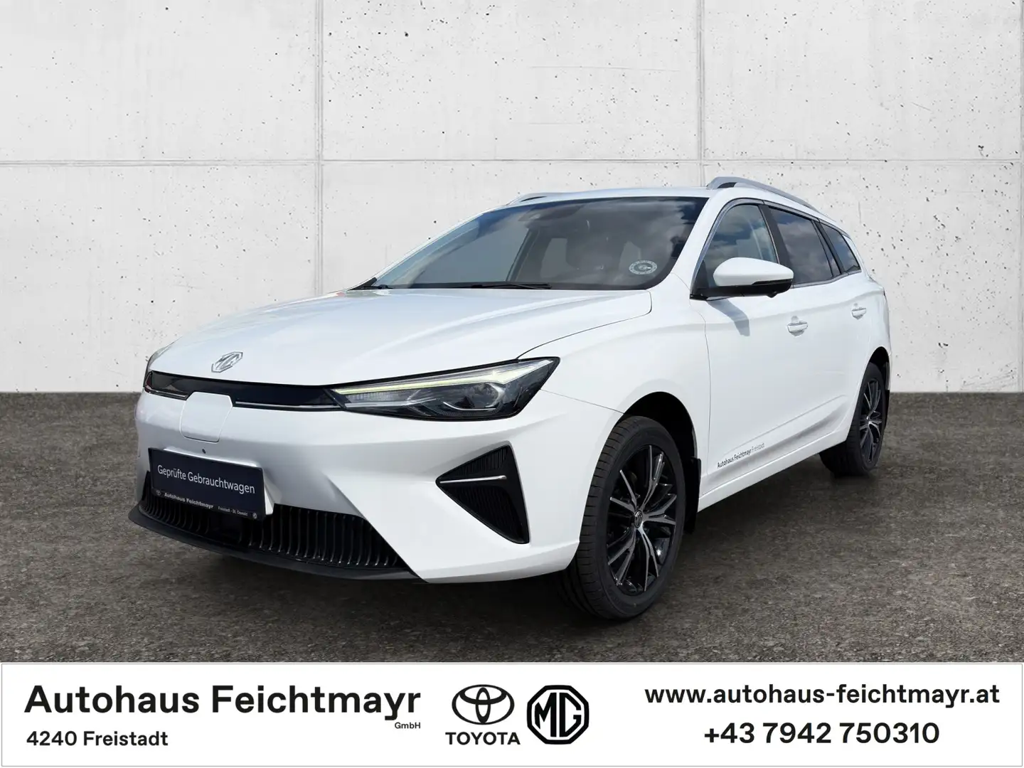 MG MG5 EV Luxury 61 kWh Maximal Range 5t. Weiß - 1