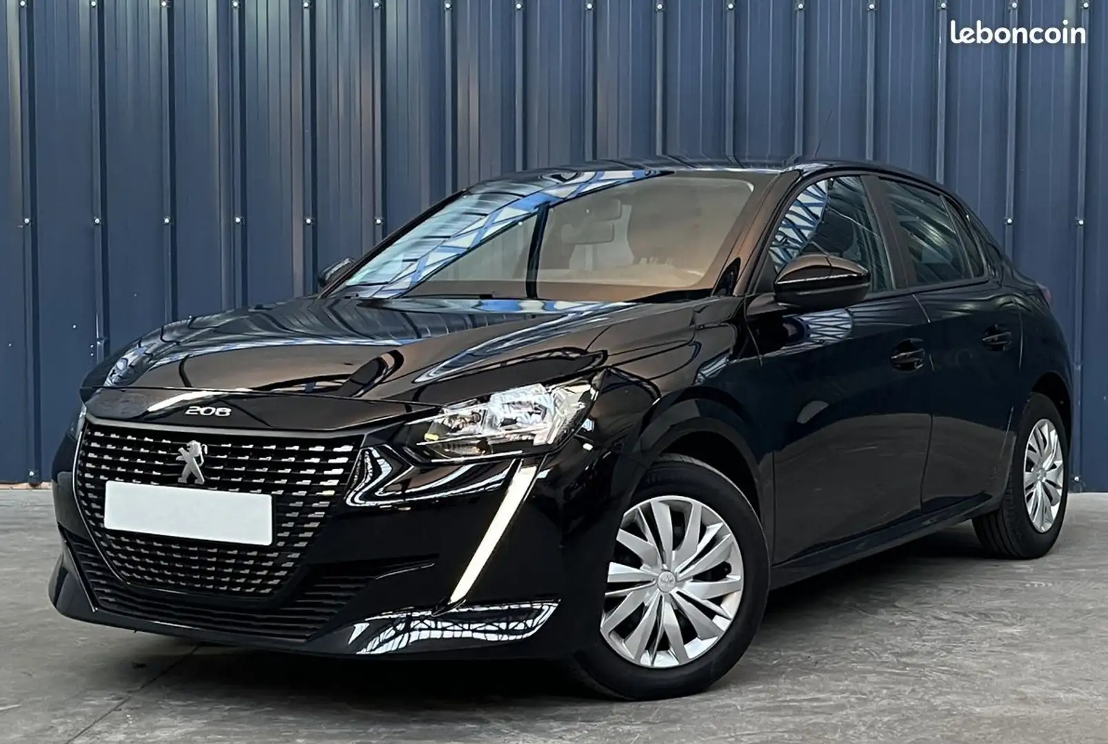 Peugeot 208 100ch 1.5HDI Active Business Garantie 1 An Carplay Keyless Démarrage - Noir - 1