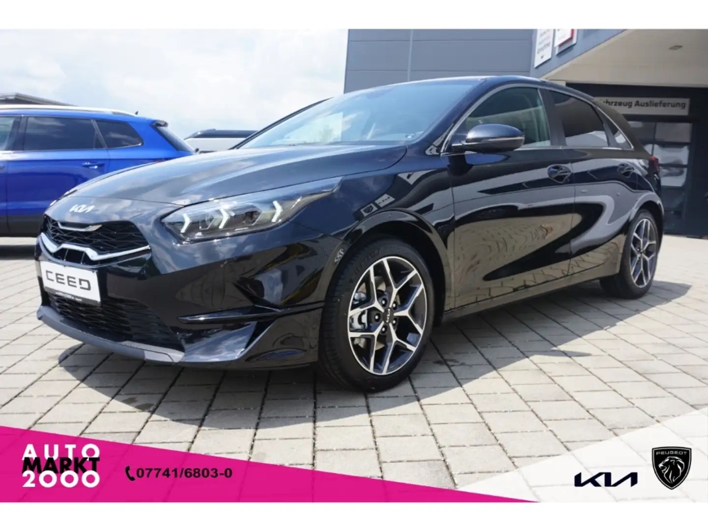 Kia Ceed / cee'd 1.0T 100 Ultimate Edition Navi Kamera Indukt. 17'' Noir - 1
