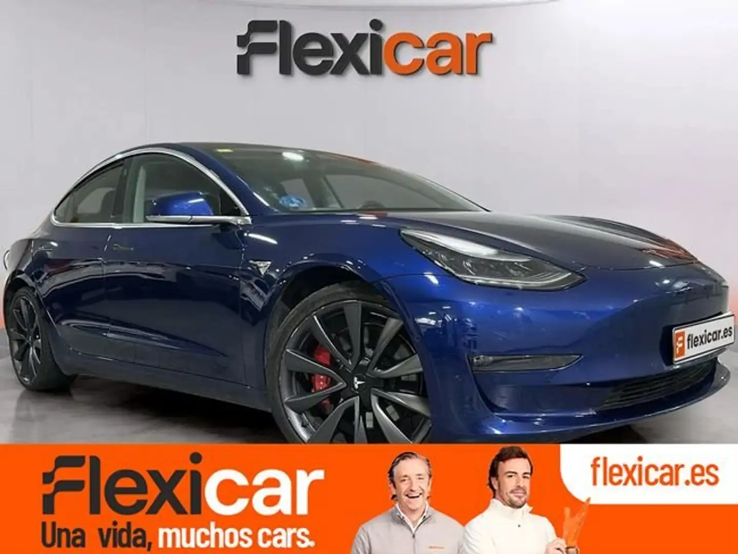 Tesla Model 3 Gran Autonomía RWD Azul - 1