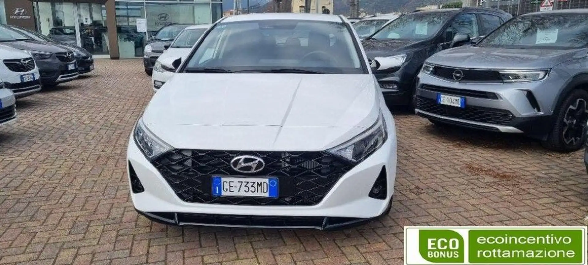Hyundai i20 1.0 T-GDI 48V iMT ConnectLine Bianco - 1