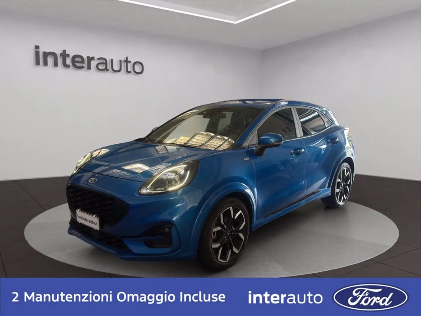 Ford Puma 1.0 ecoboost h ST-Line X s&s 125cv Blau - 1