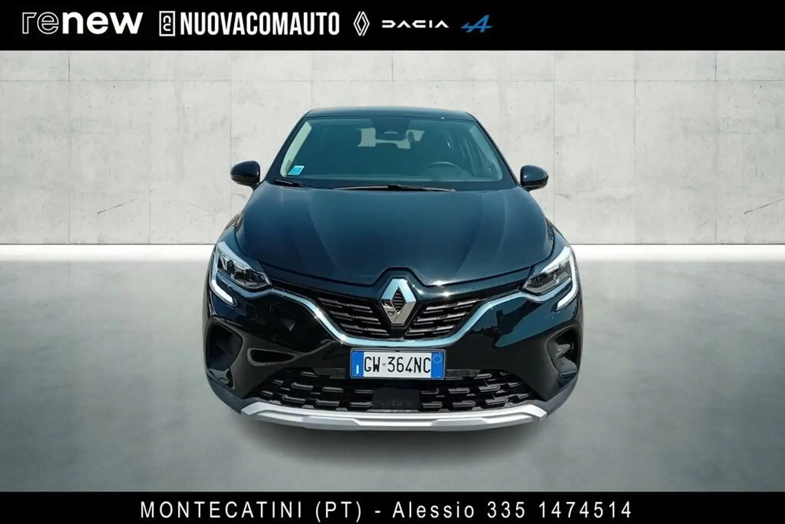 Renault Captur 1.6 hybrid Equilibre E-Tech 145cv auto Nero - 2