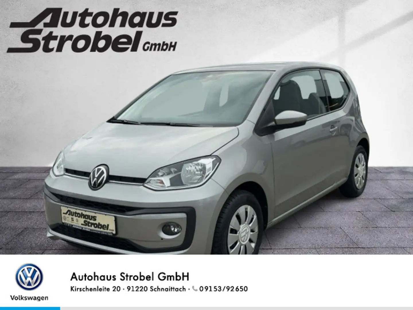 Volkswagen up! 1.0 move Klima Sitzhzg. Maps+More Dock Bluet Silber - 1