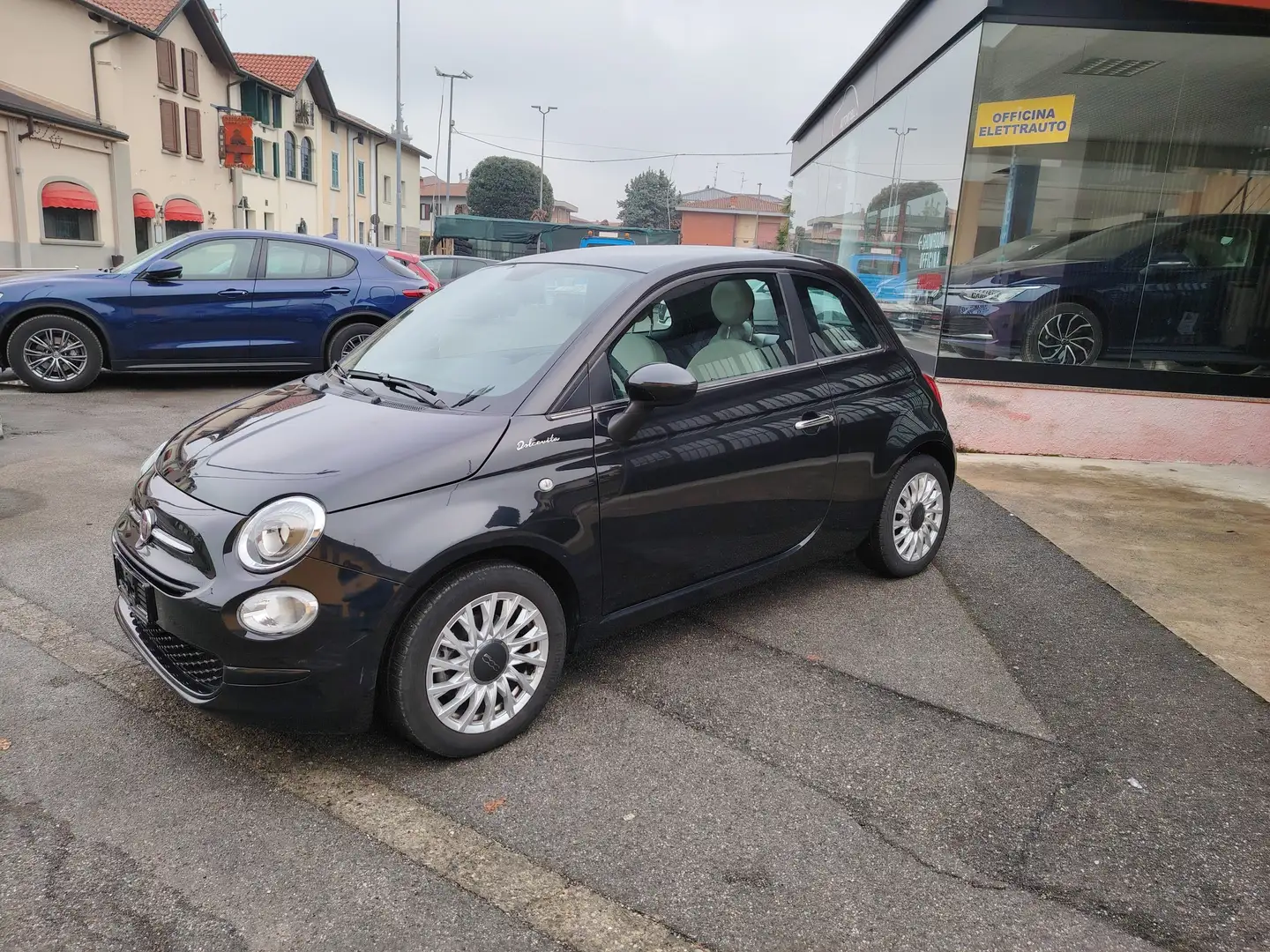 Fiat 500 1.0 HYBRID DOLCEVITA 70CV "OK NEOPATENTATI" Noir - 2
