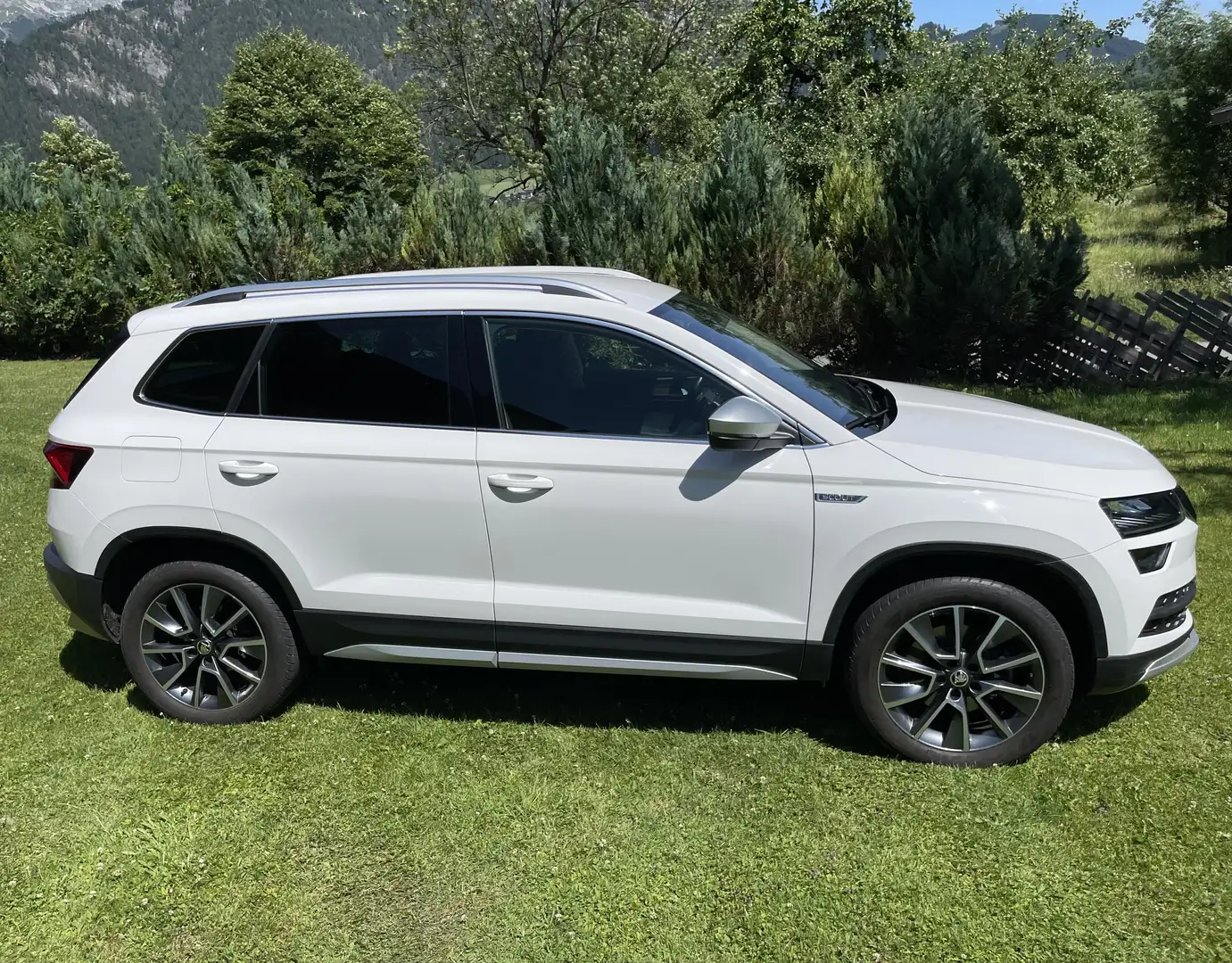 Skoda Karoq 2.0 TDI SCR 4x4 DSG Scout Weiß - 1