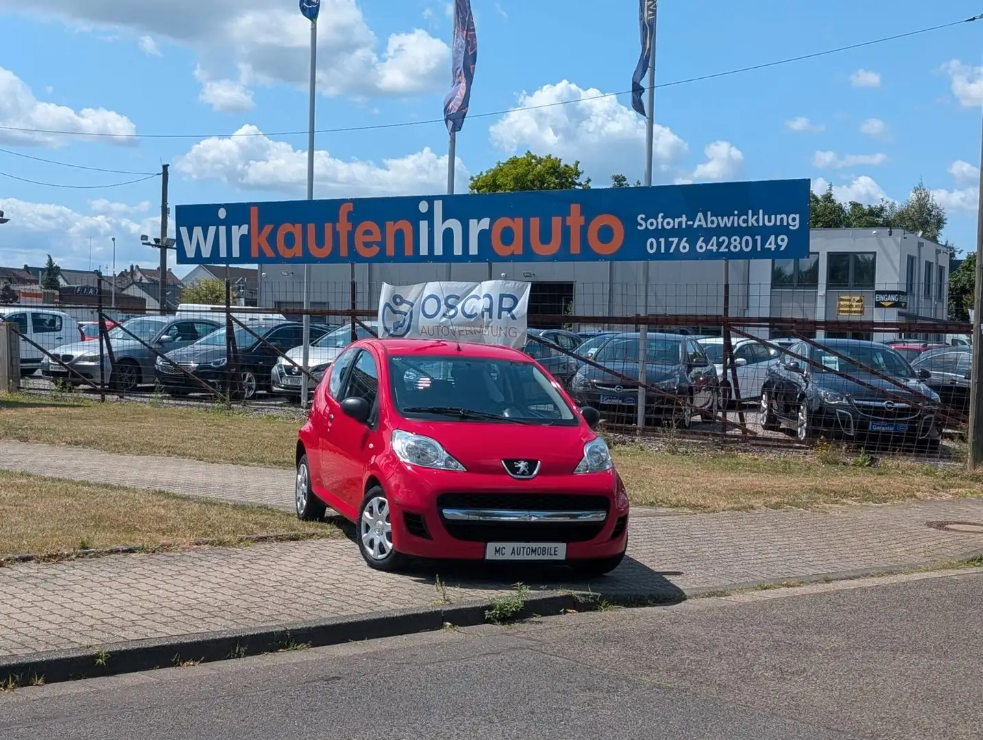 Peugeot 107 Petit Filou*SERVO*RADIO-CD*USB !! Rot - 1