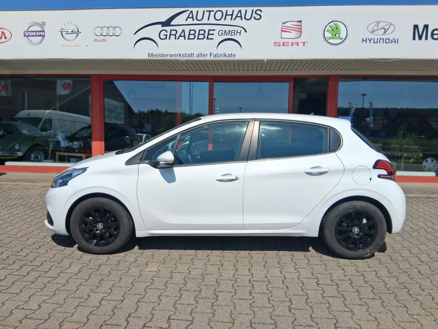 Peugeot 208 Active, Klima, PDC, Zahnriemen-KD-HU/AU Neu Blanc - 1