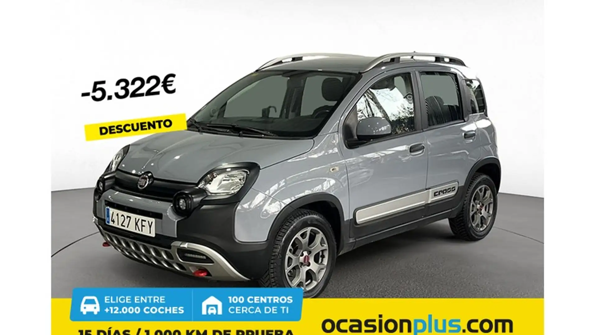 Fiat Panda 1.3 City Cross 4x2 70kW Gris - 1