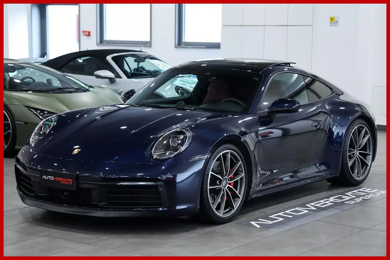 Porsche 992 4S**|SCARICO|ASSE STERZ|TETTO|CHRONO Blau - 1